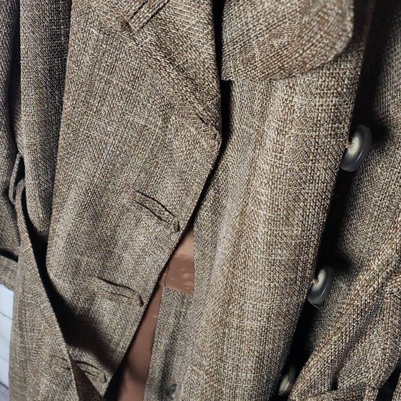 Plaid Long Jacket   - Picture 9 of 9